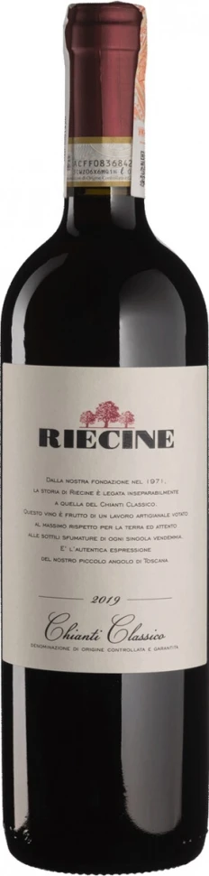 Вино Riecine, Chianti Classico DOCG, 2019