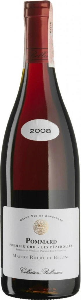 Вино Maison Roche de Bellene, Collection Bellenum Pommard Pemier Cru Les Pezerolles AOC, 2008