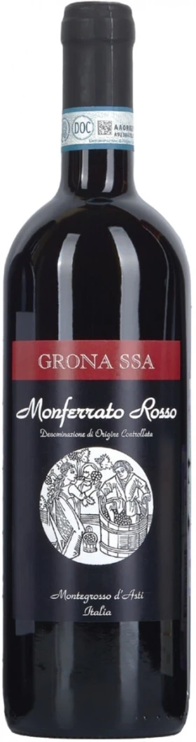 Вино Grona SSA, Monferrato Rosso DOC, 2013
