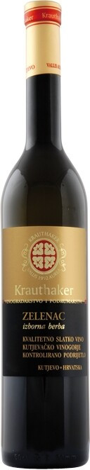 Вино Krauthaker Zelenac Kutjevo 2008 375 мл