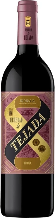 Вино Heredad de Tejada Crianza, Rioja DOC, 2019