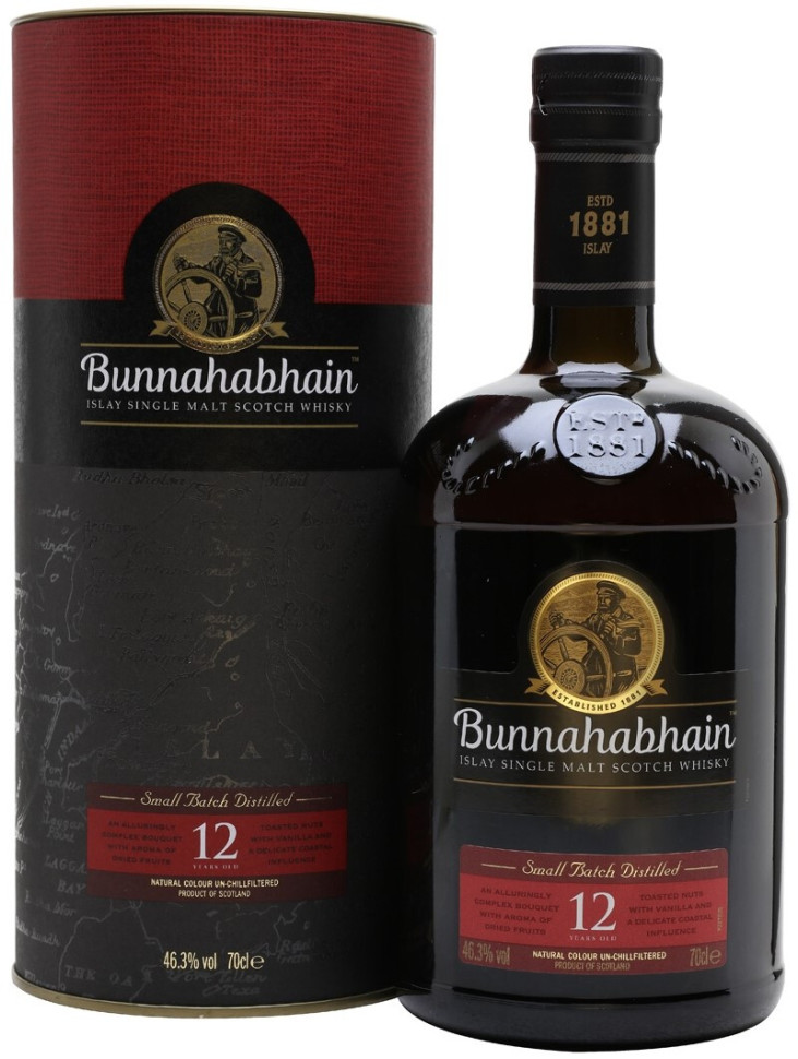 Виски Bunnahabhain aged 12 years gift box 700 мл