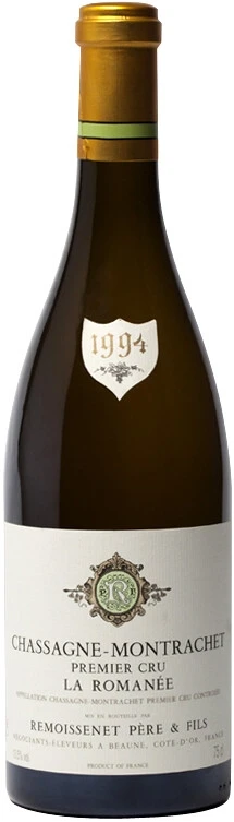 Вино Remoissenet Pere &amp; Fils, Chassagne Montrachet La Romanee Premier Cru AOC, 1994