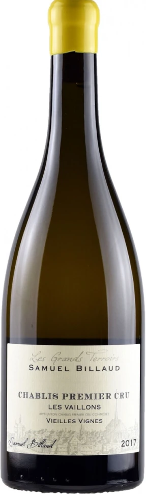 Вино Samuel Billaud, Chablis Premier Cru Les Vaillons Vieilles Vignes AOC, 2017