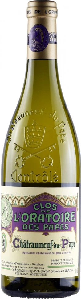 Вино Antoine Ogier, Clos de l'Oratoire des Papes Blanc, Chateauneuf du Pape AOC