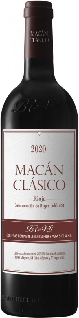 Вино Vega Sicilia, Macan Clasico, Rioja DOCa, 2020