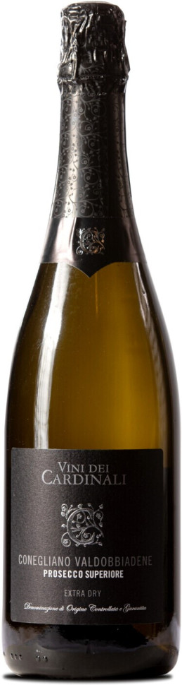 Игристое вино Vini dei Cardinali Conegliano Valdobbiadene Prosecco Superiore DOCG Extra Dry 2021