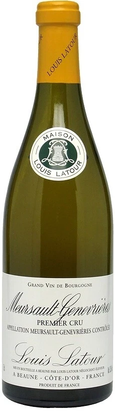 Вино Louis Latour, Meursault 1 er Cru Genevrieres AOC, 2007