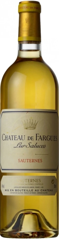Вино Chateau de Fargues, Sauternes AOC, 2007