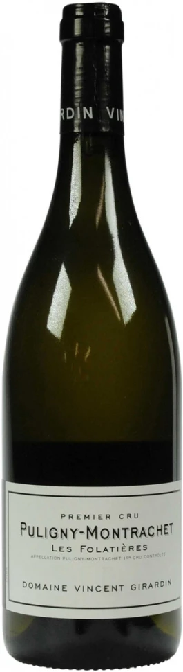 Вино Vincent Girardin, Puligny-Montrachet 1er Cru Les Folatieres AOC, 2013