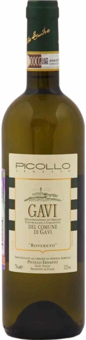Вино Picollo Ernesto, Gavi del Comune di Gavi Rovereto DOCG, 2016