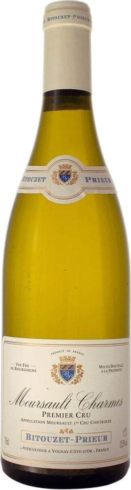 Вино Domaine Bitouzet-Prieur, Meursault 1-er Cru Les Charmes, 2014