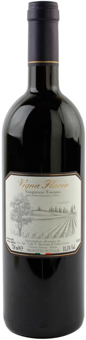 Вино Colle Santa Mustiola, Vigna Flavia, Toscana IGT, 2010