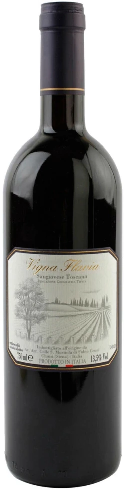 Вино Colle Santa Mustiola, Vigna Flavia, Toscana IGT, 2010