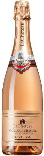 Игристое вино LaCheteau Brut Rose Cremant de Loire AOC
