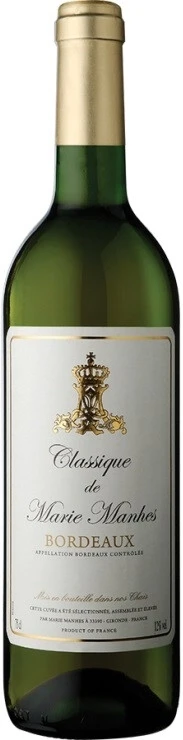 Вино Classique de Marie Manhes Bordeaux AOC Blanc Sec
