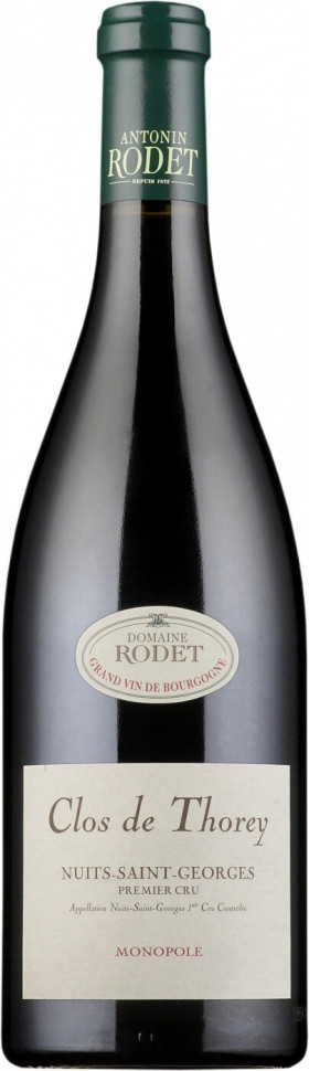 Вино Antonin Rodet Clos de Thorey Monopole Nuits_Saint_Georges Premier Cru AOC 2011