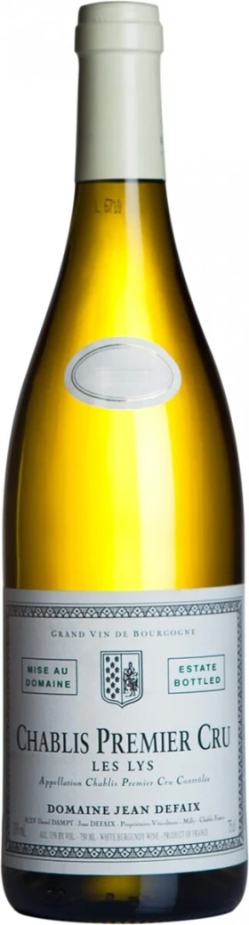 Вино Domaine Jean Defaix, Chablis Premier Cru Les Lys AOC, 2014