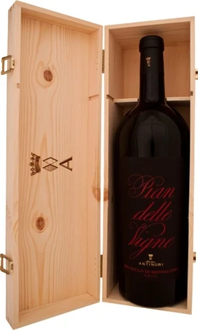Вино Pian Delle Vigne, Brunello di Montalcino DOCG, 2011, wooden box, 1.5 л