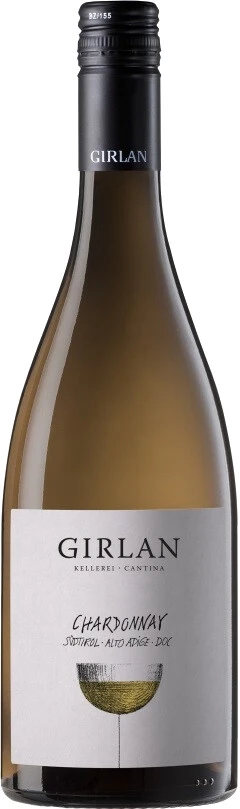 Вино Girlan, Chardonnay, Sudtirol Alto Adige DOC, 2022