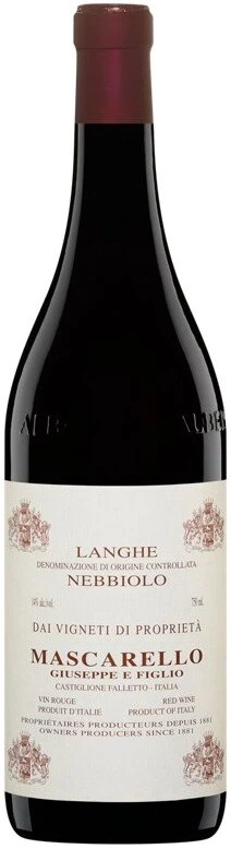 Вино Mascarello, Langhe DOC Nebbiolo dai Vigneti di Proprieta, 2010