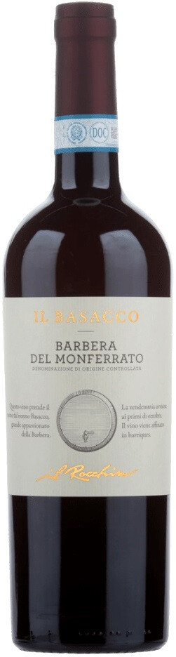Вино Il Rocchin Il Basacco Barbera del Monferrato DOC 2020