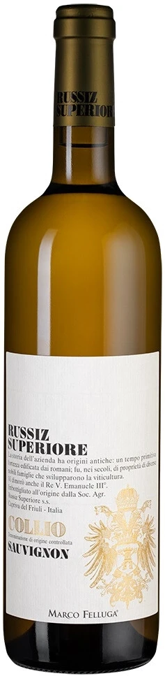 Вино Russiz Superiore, Collio Sauvignon DOC, 2023