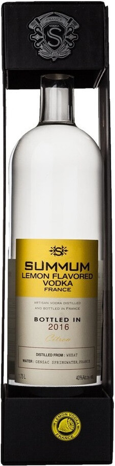 Водка Summum Lemon Flavored gift box 1750 мл