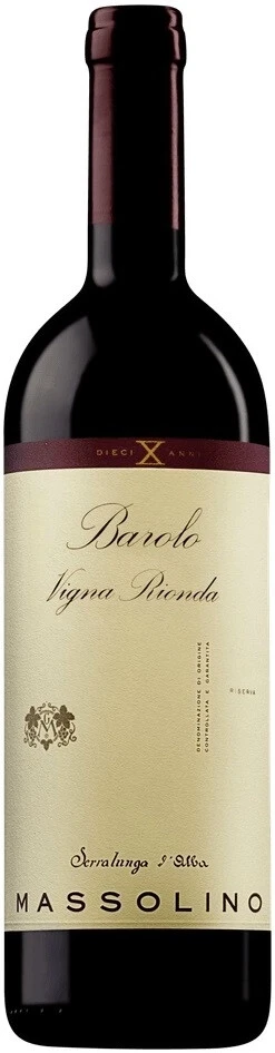 Вино Massolino Vigna Rionda Riserva X Anni, Barolo DOCG, 2015