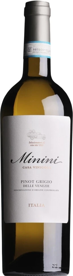 Вино Minini, Pinot Grigio delle Venezie DOC, 2023