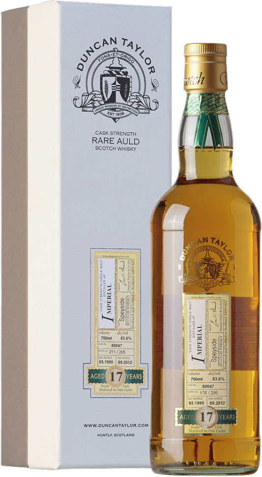 Виски Imperial 17 Years Old 1995 Dimensions gift box 700 мл