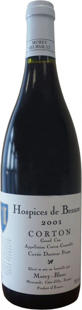 Вино Domaine Pierre Morey, Hospices de Beaune Corton Grand Cru Cuvee Docteur Peste AOC, 2001
