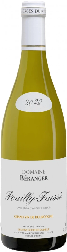 Вино Domaine Beranger, Pouilly-Fuisse AOC, 2020