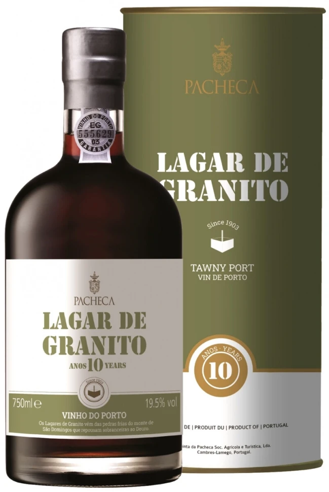 Портвейн Quinta da Pacheca, Lagar de Granito Porto 10 Anos, gift tube