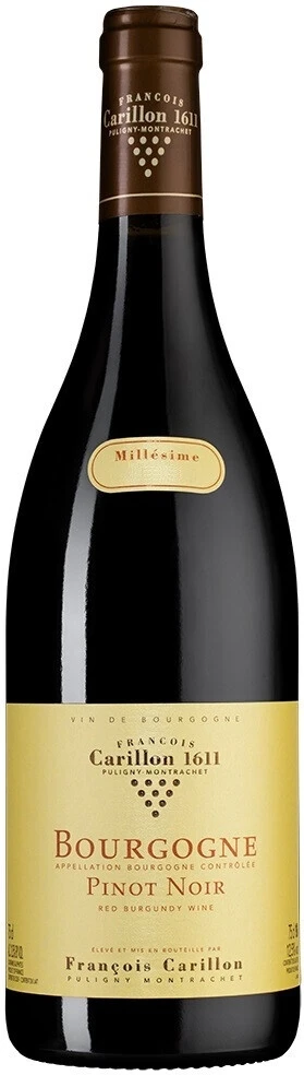 Вино Francois Carillon, Bourgogne AOC Pinot Noir, 2019