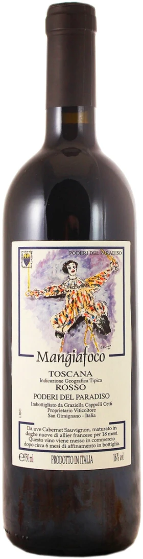 Вино Poderi del Paradiso, Mangiafoco Toscana IGT, 2021