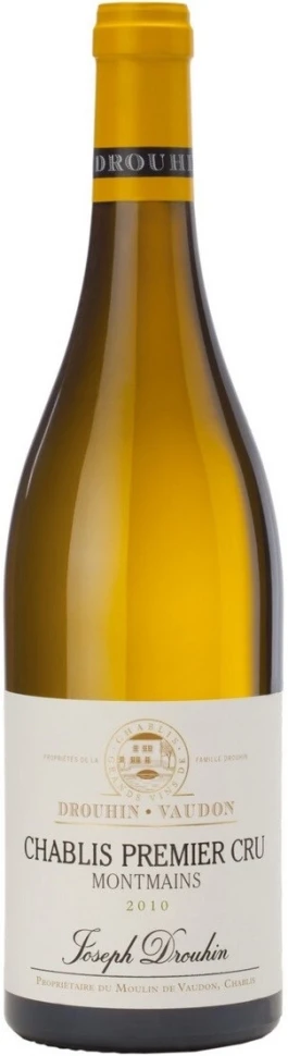 Вино Chablis Premier Cru Montmains AOC, 2010, 375 мл