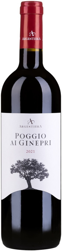 Вино Argentiera Poggio ai Ginepri Rosso Toscana IGT 2021 375 мл