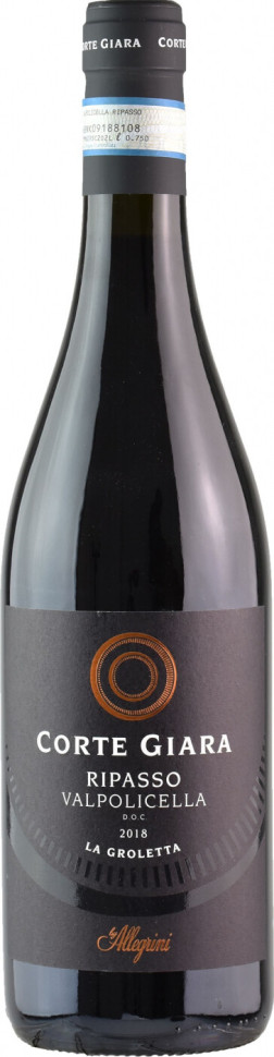 Вино Corte Giara Ripasso Valpolicella La Groletta DOC 2018