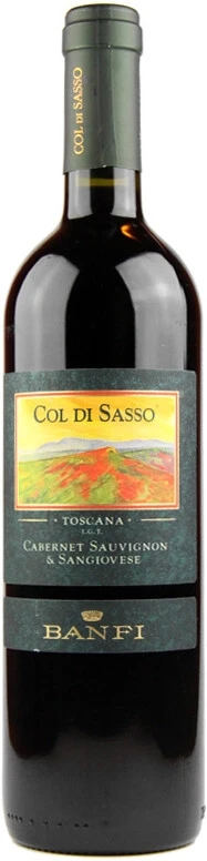 Вино Banfi, Col di Sasso, Toscana IGT, 2012