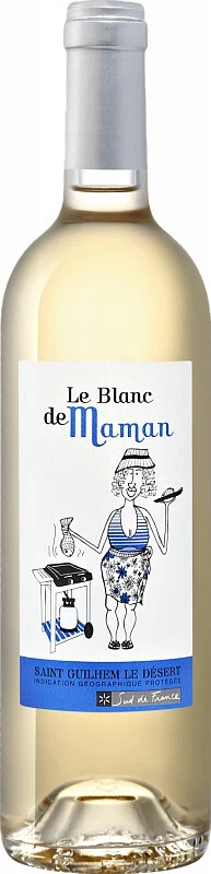 Вино "Le Blanc de Maman", Saint Guilhem le Desert IGP