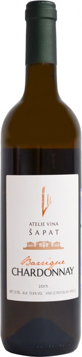 Вино Atelje Vina Sapat, Chardonnay Barrique, 2015