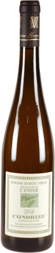 Вино Condrieu Les Chaillees de l'Enfer, 2016