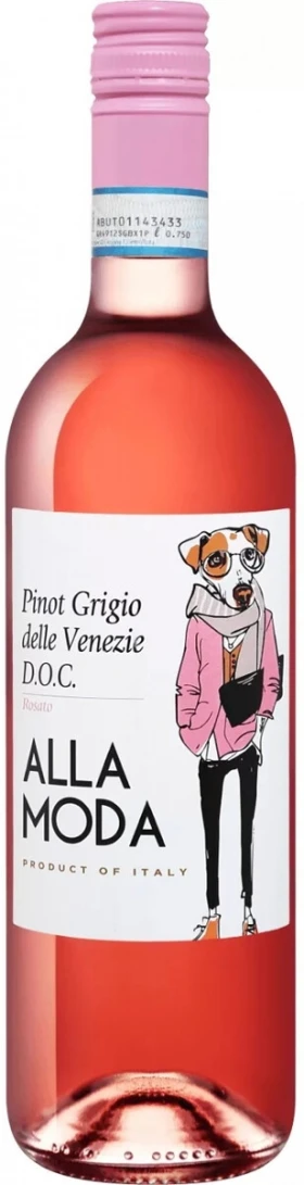 Вино Alla Moda Pinot Grigio Rosato delle Venezie DOC, 2023