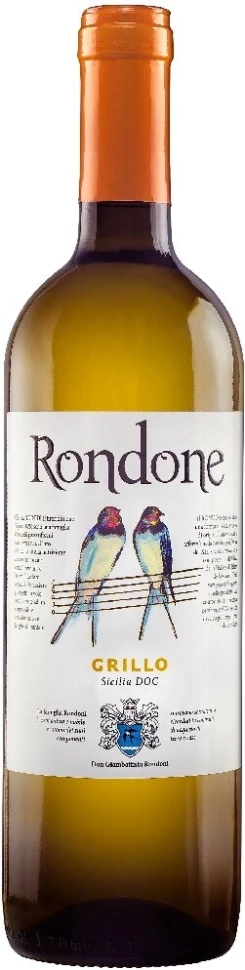 Вино Settesoli, Rondone Grillo, Sicilia DOC, 2021