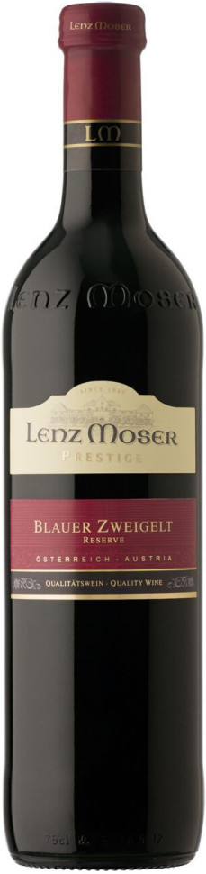 Вино Lenz Moser Prestige Blauer Zweigelt Reserve