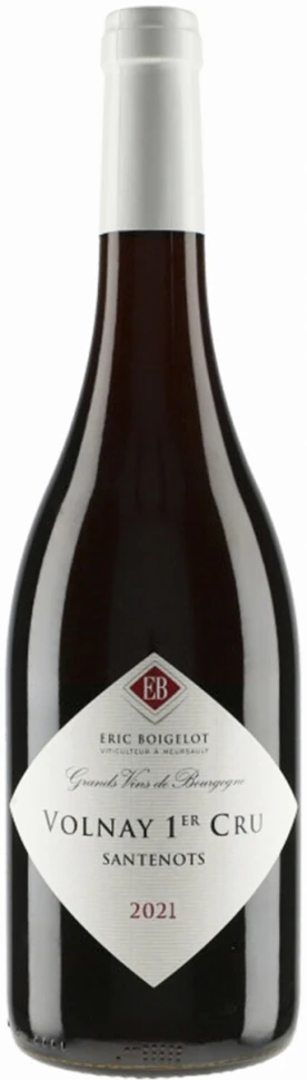 Вино Eric Boigelot, Volnay 1er Cru Santenots, 2021