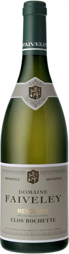 Вино Faiveley, Mercurey Blanc Clos Rochette AOC, 2018