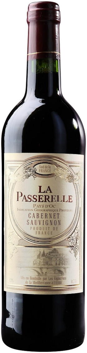 Вино Vinadeis La Passerelle Cabernet Sauvignon Pays d Oc IGP