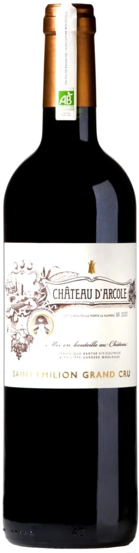 Вино Chateau d'Arcole, Saint-Emilion Grand Cru AOC, 2014